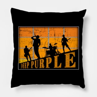 deep purple Pillow