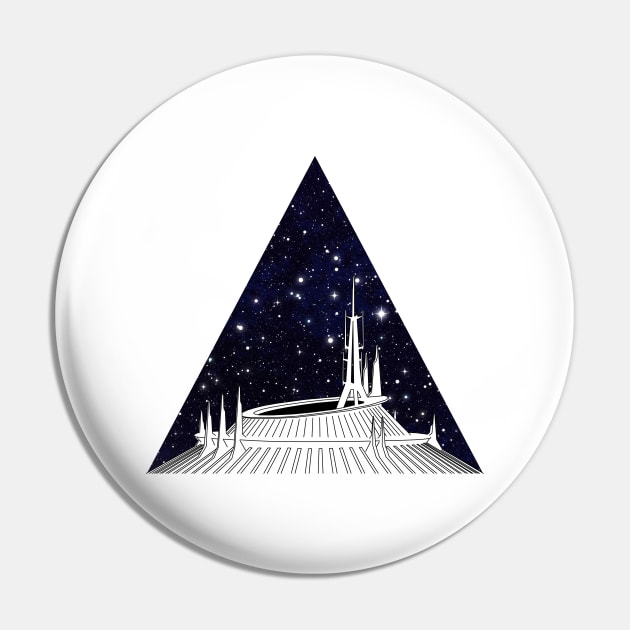 Space Mountain Geometric Pin by FandomTrading