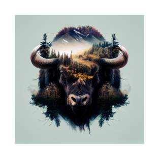 Nature's Majesty Bison T-Shirt