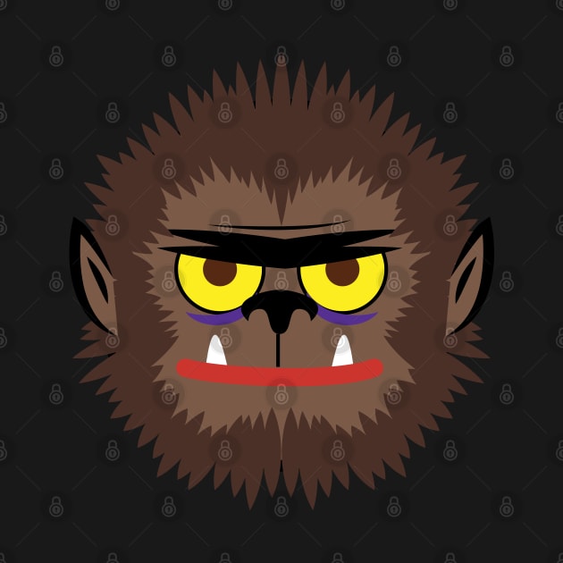 Werewolf Emoji by vo_maria