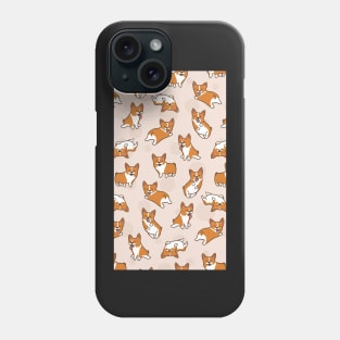 Corgi Dogs Pattern Phone Case