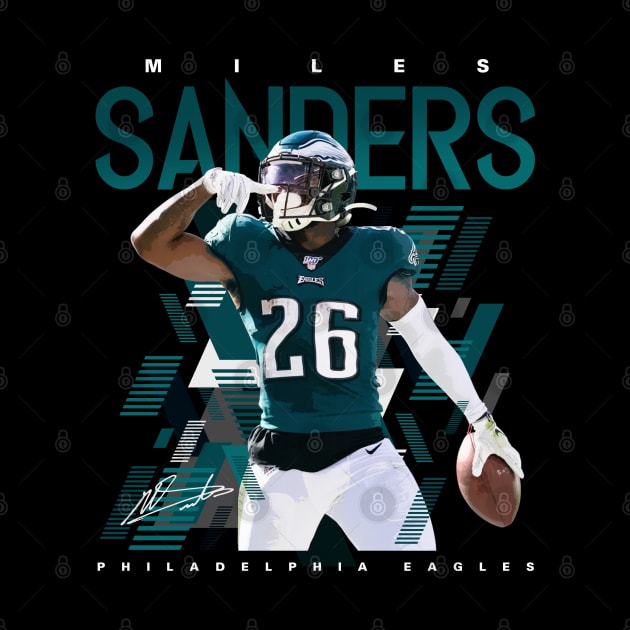 Miles Sanders by Juantamad