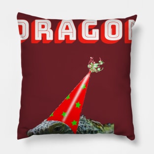 Birthday Dragon Pillow