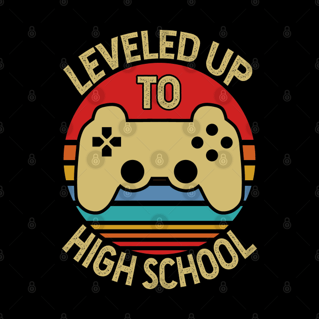 high school to high school gamer graduation by Tesszero