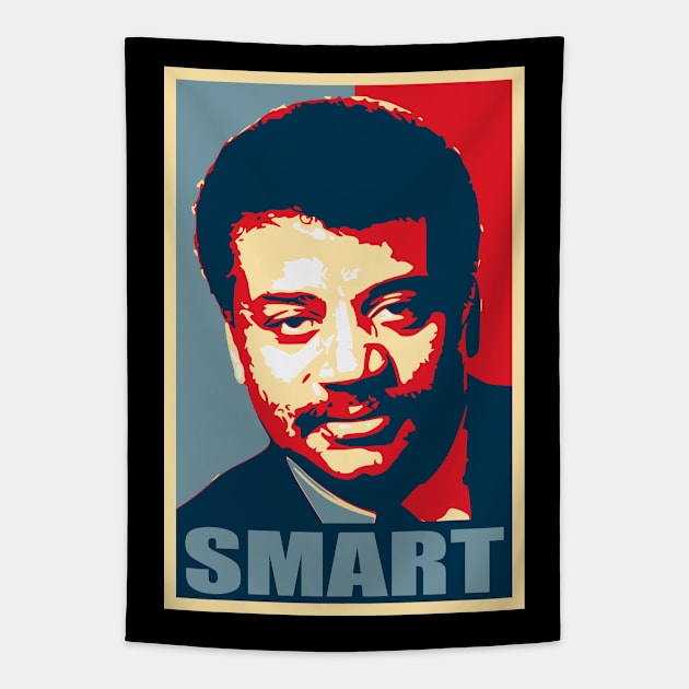 Neil Degrasse Tyson Smart Tapestry by Nerd_art