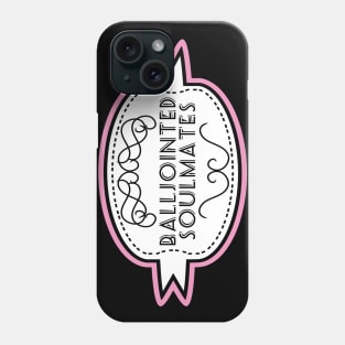 Balljointed Soulmates Design White rose Phone Case