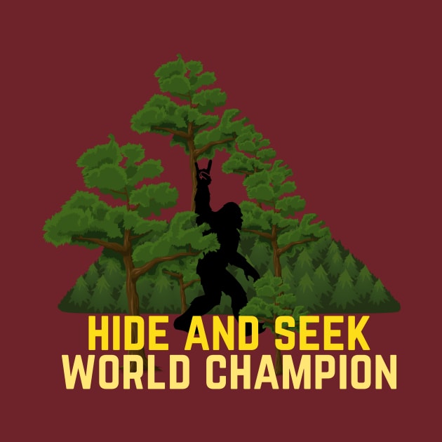 Hide And Seek World Champion by NICHE&NICHE
