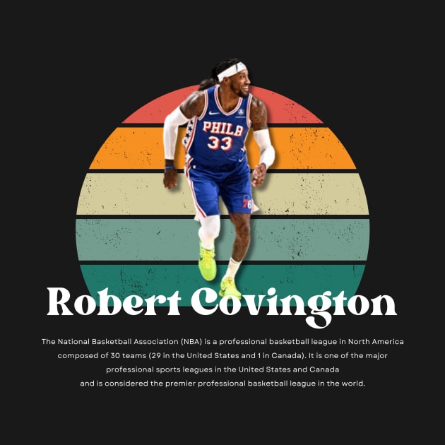 Robert Covington Vintage V1 by Gojes Art