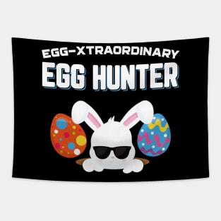 Egg-Xtraordinary Egg Hunter Funny Easter Tapestry