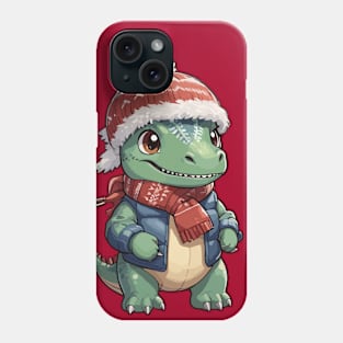 Winter Dino Phone Case