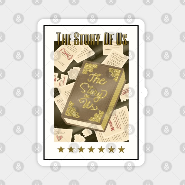 THE STORY OF US CARD 2 Magnet by ulricartistic