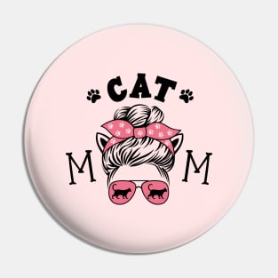 CAT MOM Pin