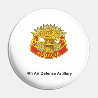 4th Air Defense Artillery Pin