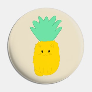 Pineapple cat Pin