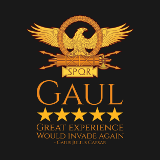 Julius Caesar - Gaul - Ancient Roman History Meme - SPQR T-Shirt