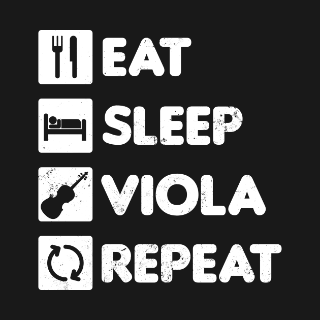 Viola Shirt | Eat Sleep Repeat Gift by Gawkclothing