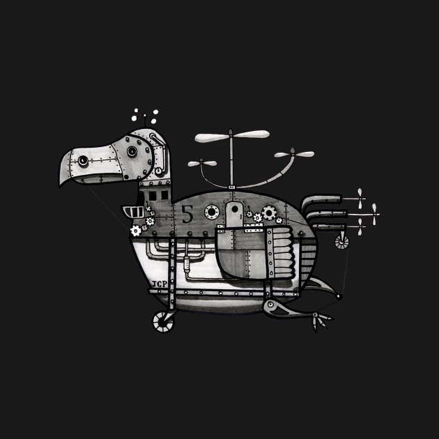 Flying Dodo: Steampunk Machine by JCPhillipps