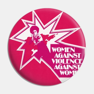 Women against violence against women (1975) Pin