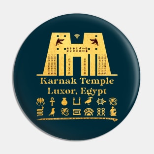 Ancient Karnak Temple: Luxor, Egypt Pin