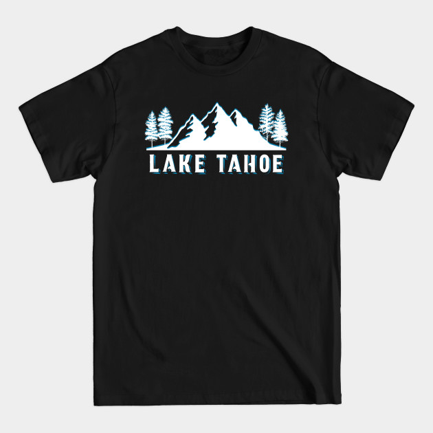 Discover Retro Vintage Lake Tahoe USA - Lake Tahoe - T-Shirt