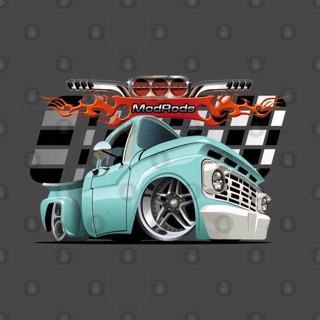 Cartoon car lowrider by Mechanik