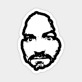 CHARLES MANSON Charlie For President Magnet