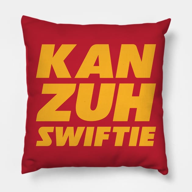 kan-zuh swiftie Pillow by bellamuert3