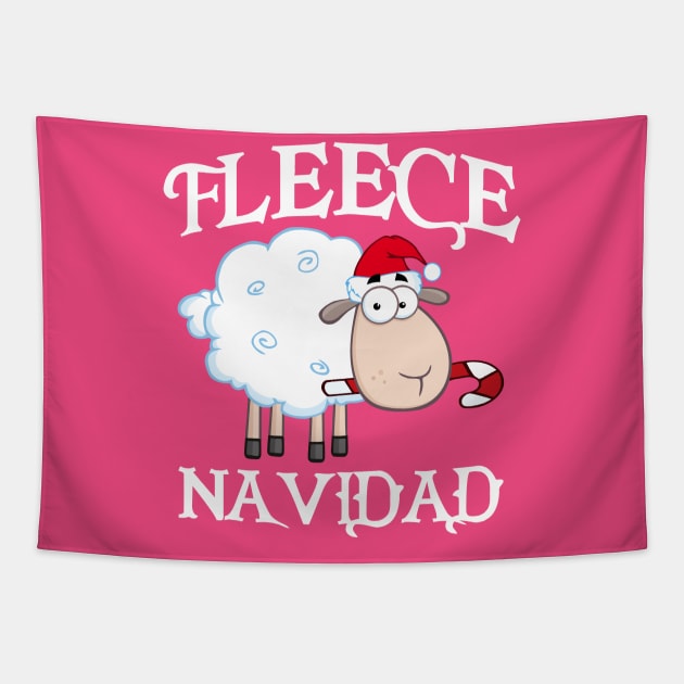 Fleece Navidad Tapestry by pretti ugli podcast