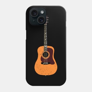 Lester Flatt Acoustic Guitar Phone Case