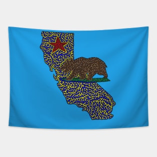 California Crest Tapestry