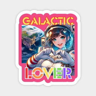 Kawaii, Anime Girl, Galactic Love  | Catsie Cat Magnet