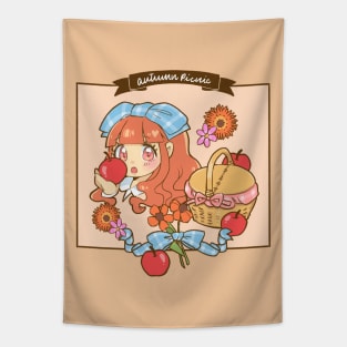 Autumn picnic Tapestry