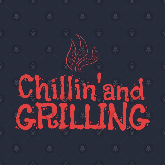 Chilling and grilling by Emy wise