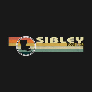 Sibley Louisiana vintage 1980s style T-Shirt