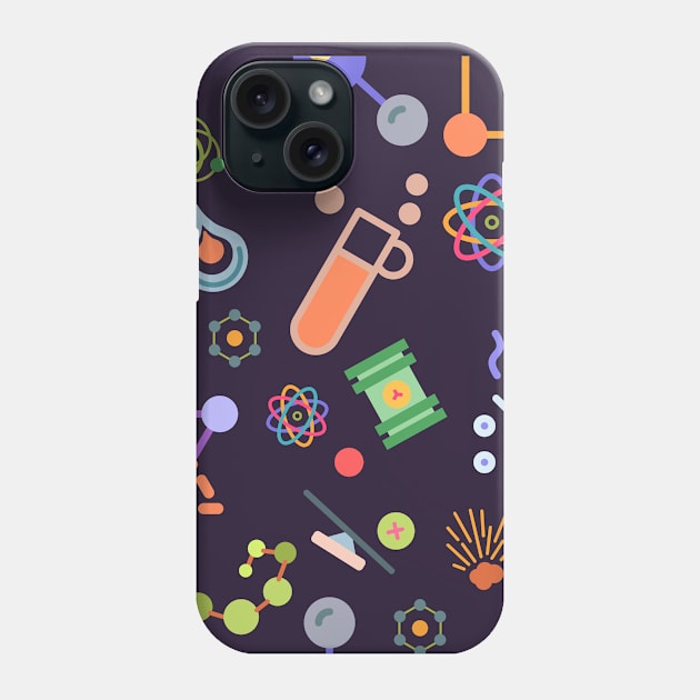 Chemistry Science Pattern Phone Case by MoPaws