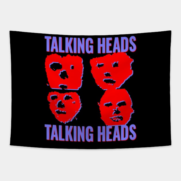 Talking Heads Tapestry by Tamie