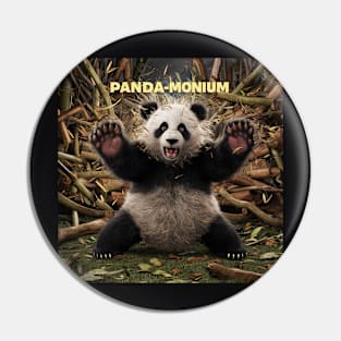 Real Panda-Monium Pin