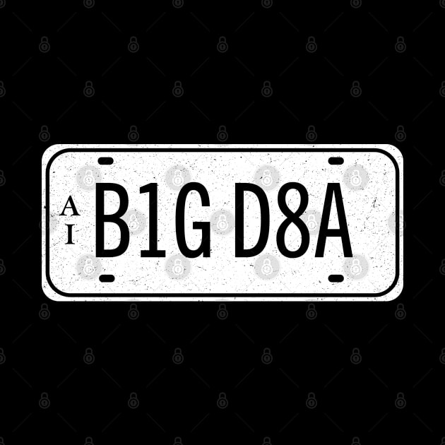 Big Data Number Plate | Machine Learning Data Analyst by orumcartoons