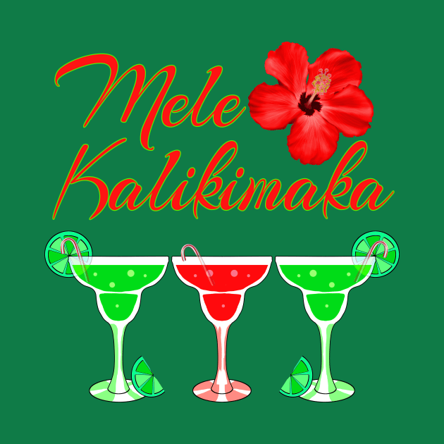 Mele Kalikimaka Hawaii Christmas Cocktail Party by macdonaldcreativestudios