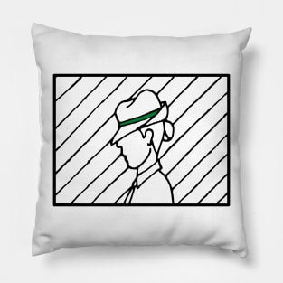 Lady Detective Pillow