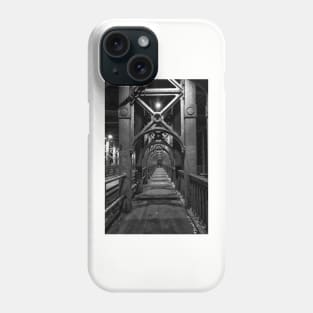 The High Level Bridge, Newcastle upon Tyne - Monochrome Phone Case