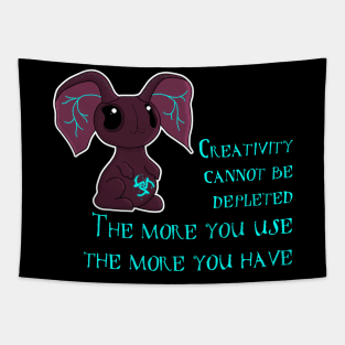 Creativity Bunny Tapestry