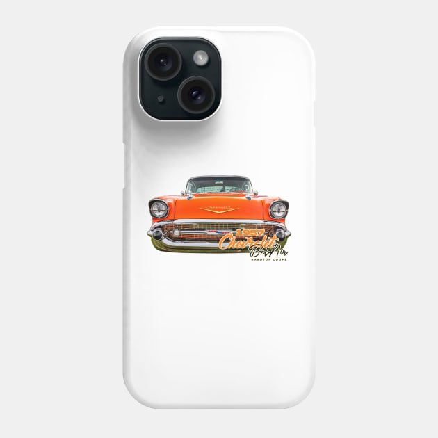 1957 Chevrolet Bel Air Hardtop Coupe Phone Case by Gestalt Imagery