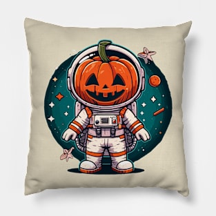 Jack o lanterns astronot Pillow