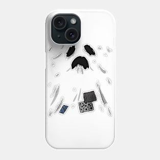 Patchwork Ghost Costume Phone Case