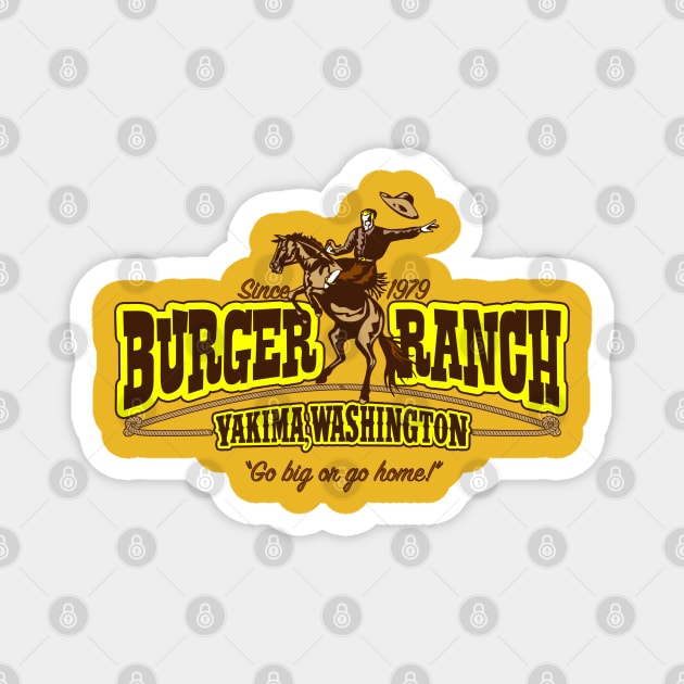 Burger Ranch Magnet by JCD666