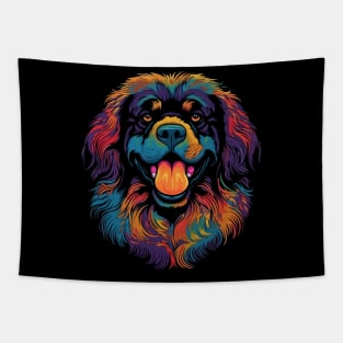 Tibetan Mastiff Smiling Tapestry