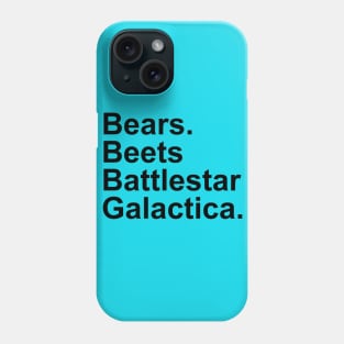 Bears Beats Battlestar Galactica Phone Case