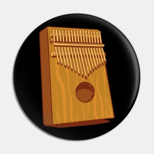 kalimba lover and kalimba player best gift Pin