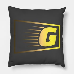 Letter G Letter Art Pillow